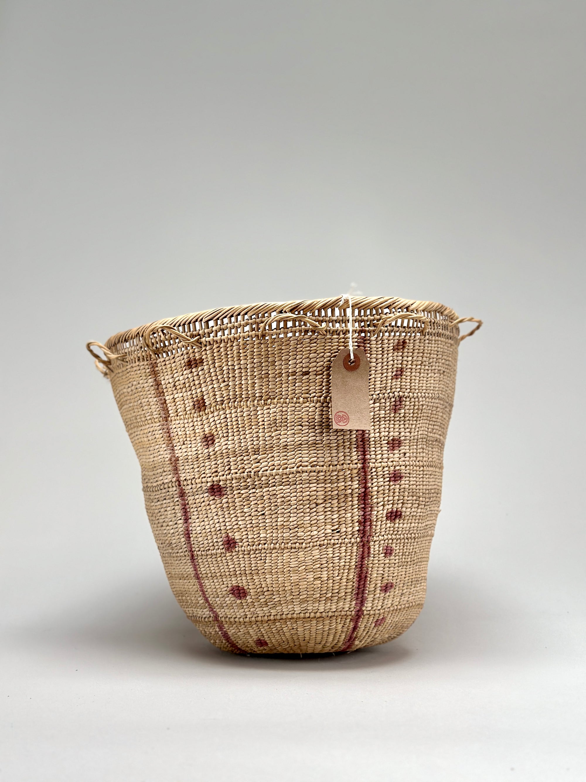 Wii Basket With Purple Graphism by Yanomami