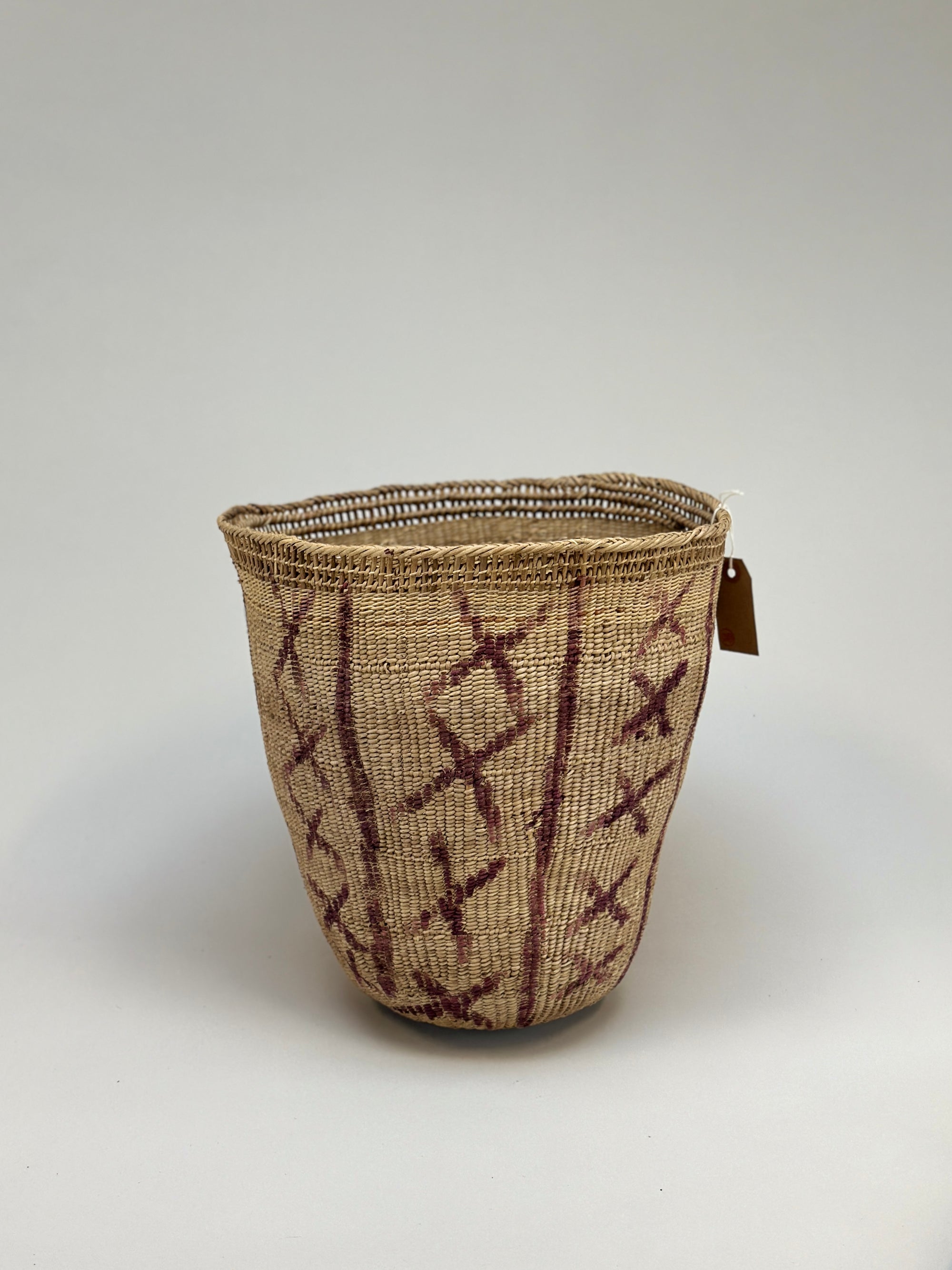 Wii Basket With Purple Graphism by Yanomami