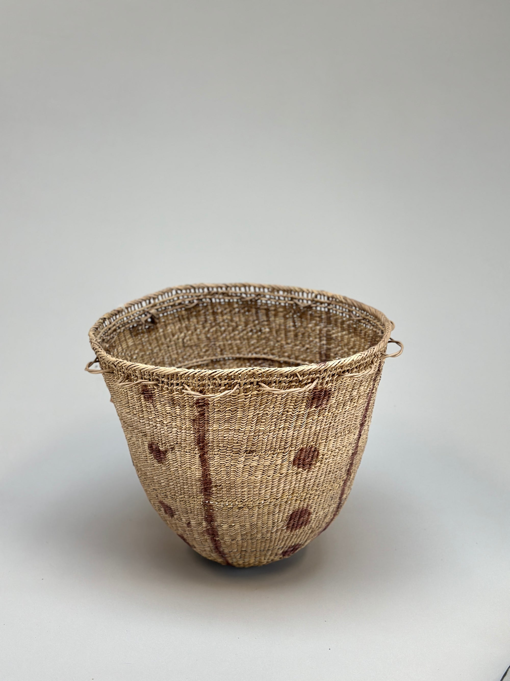 Wii Basket With Purple Graphism by Yanomami