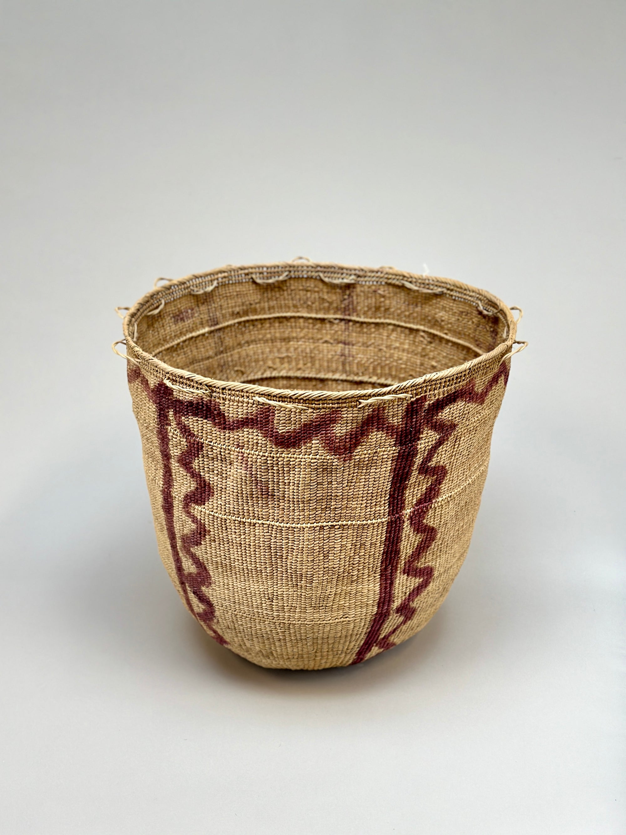Wii Basket With Purple Graphism by Yanomami