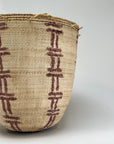 Wii Basket With Purple Graphism by Yanomami