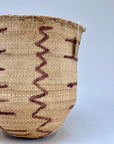 Wii Basket With Purple Graphism by Yanomami