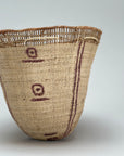 Wii Basket With Purple Graphism by Yanomami