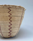 Wii Basket With Purple Graphism by Yanomami