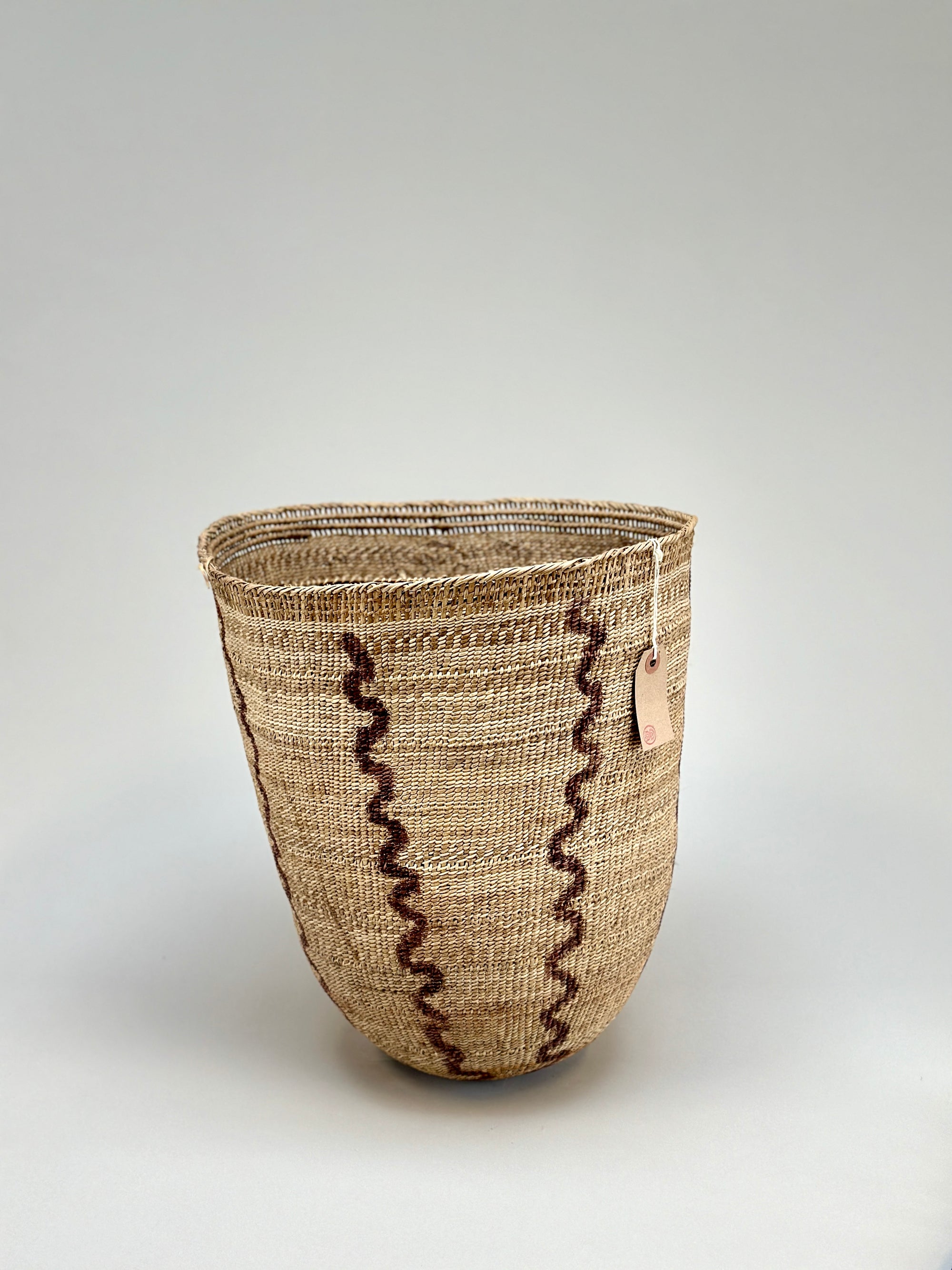Wii Basket With Purple Graphism by Yanomami
