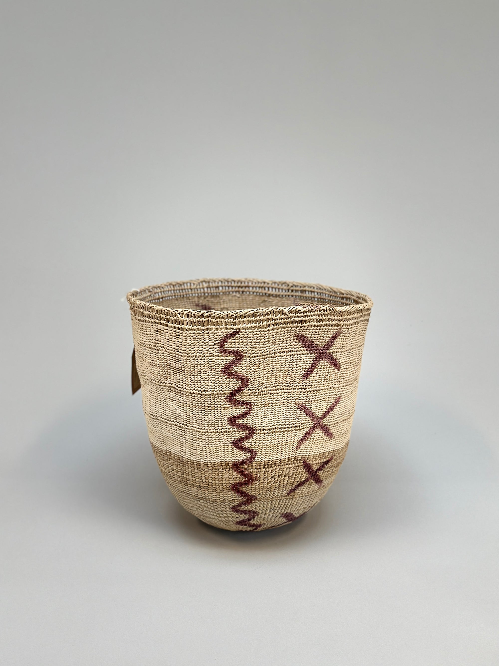 Wii Basket With Purple Graphism by Yanomami