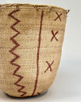Wii Basket With Purple Graphism by Yanomami