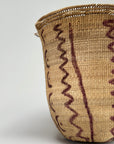 Wii Basket With Purple Graphism by Yanomami