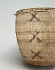 Wii Basket With Purple Graphism by Yanomami