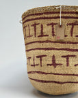 Wii Basket With Purple Graphism by Yanomami