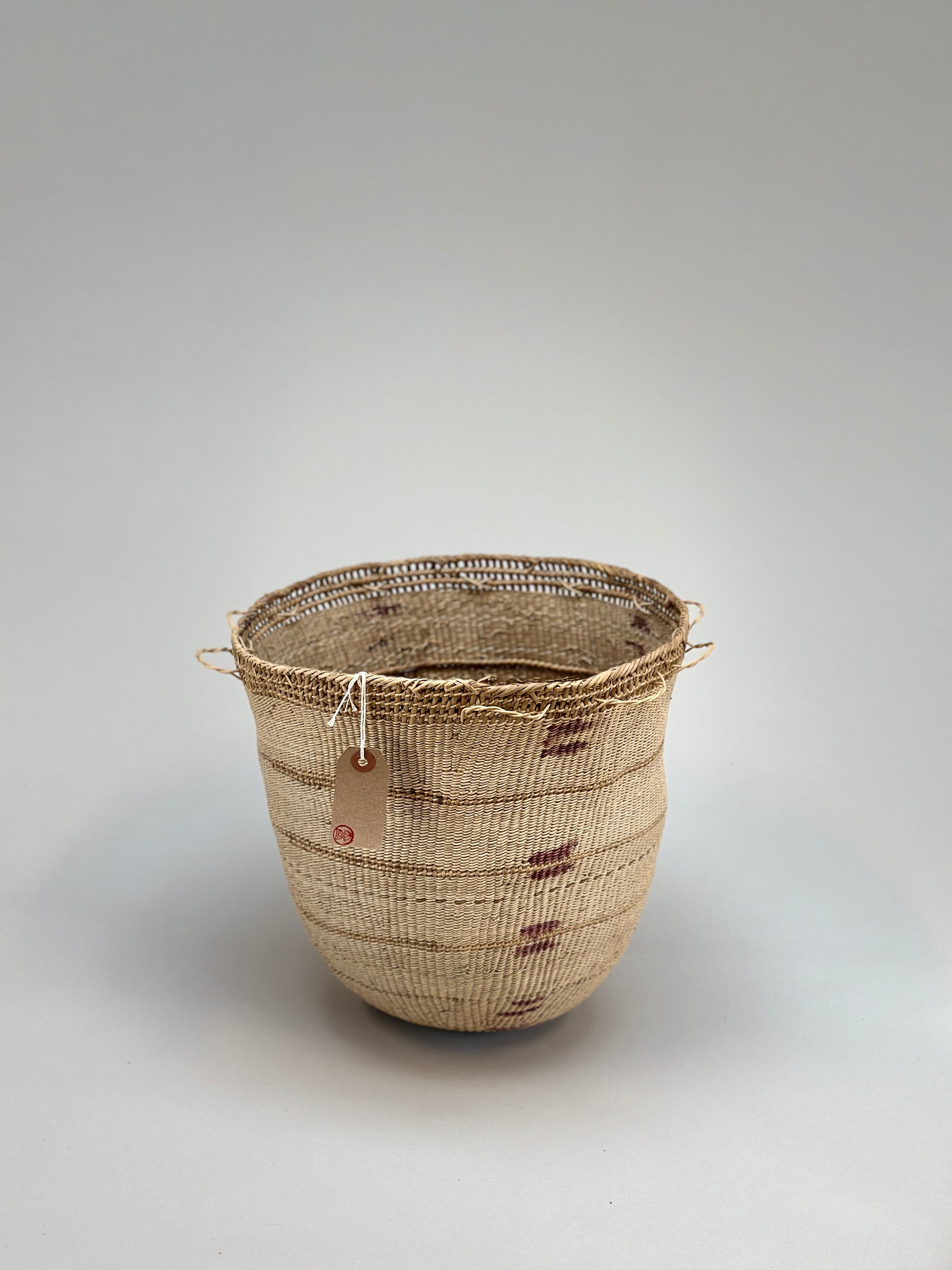 Wii Basket With Purple Graphism by Yanomami