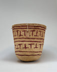 Wii Basket With Purple Graphism by Yanomami