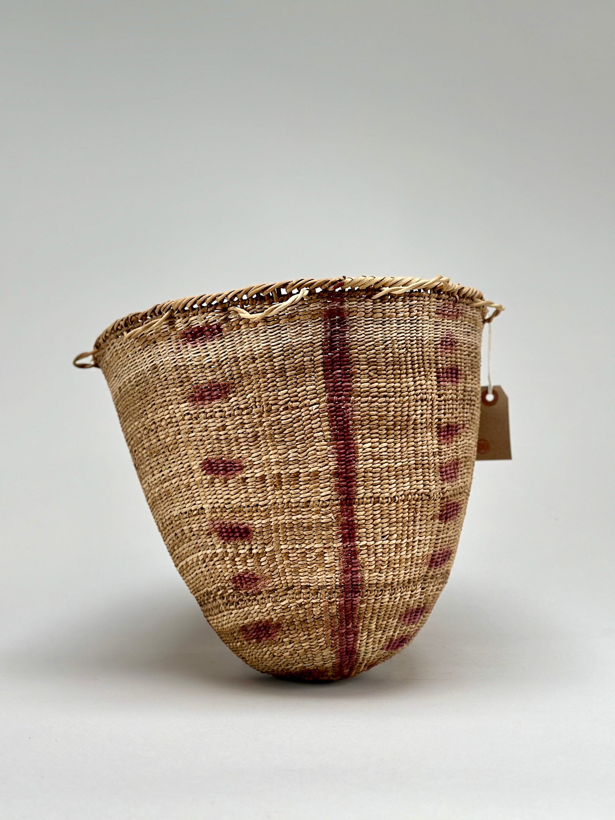 Wii Basket With Purple Graphism by Yanomami