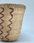 Wii Basket With Purple Graphism by Yanomami