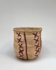Wii Basket With Purple Graphism by Yanomami