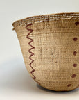 Wii Basket With Purple Graphism by Yanomami