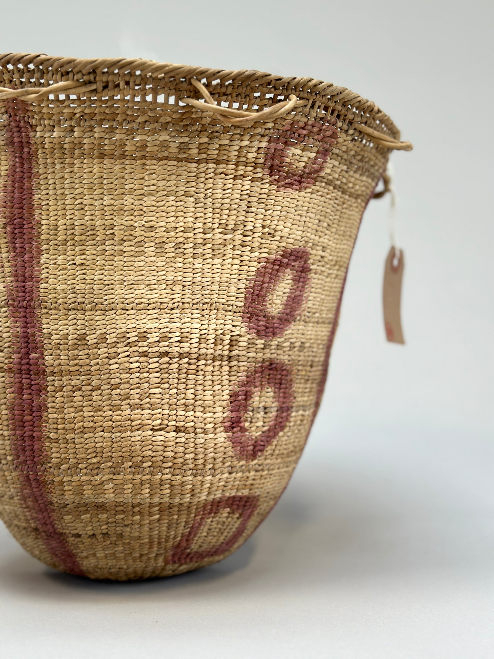 Wii Basket With Purple Graphism by Yanomami