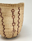 Wii Basket With Purple Graphism by Yanomami