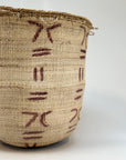 Wii Basket With Purple Graphism by Yanomami