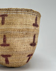 Wii Basket With Purple Graphism by Yanomami