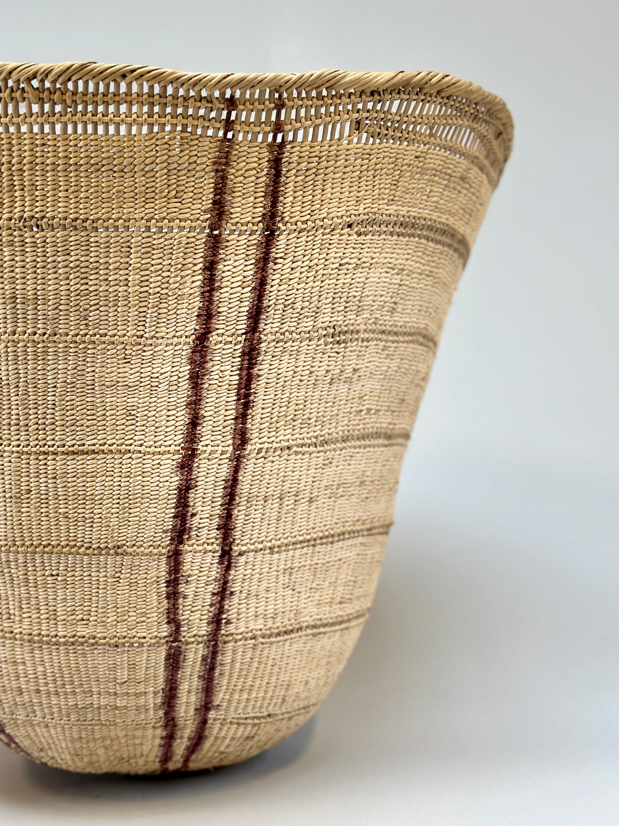 Wii Basket With Purple Graphism by Yanomami