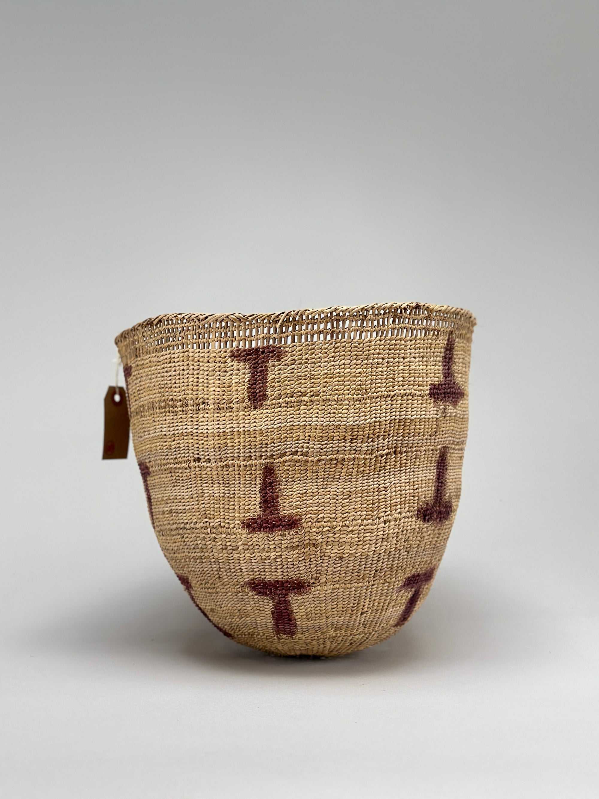 Wii Basket With Purple Graphism by Yanomami
