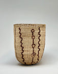 Wii Basket With Purple Graphism by Yanomami