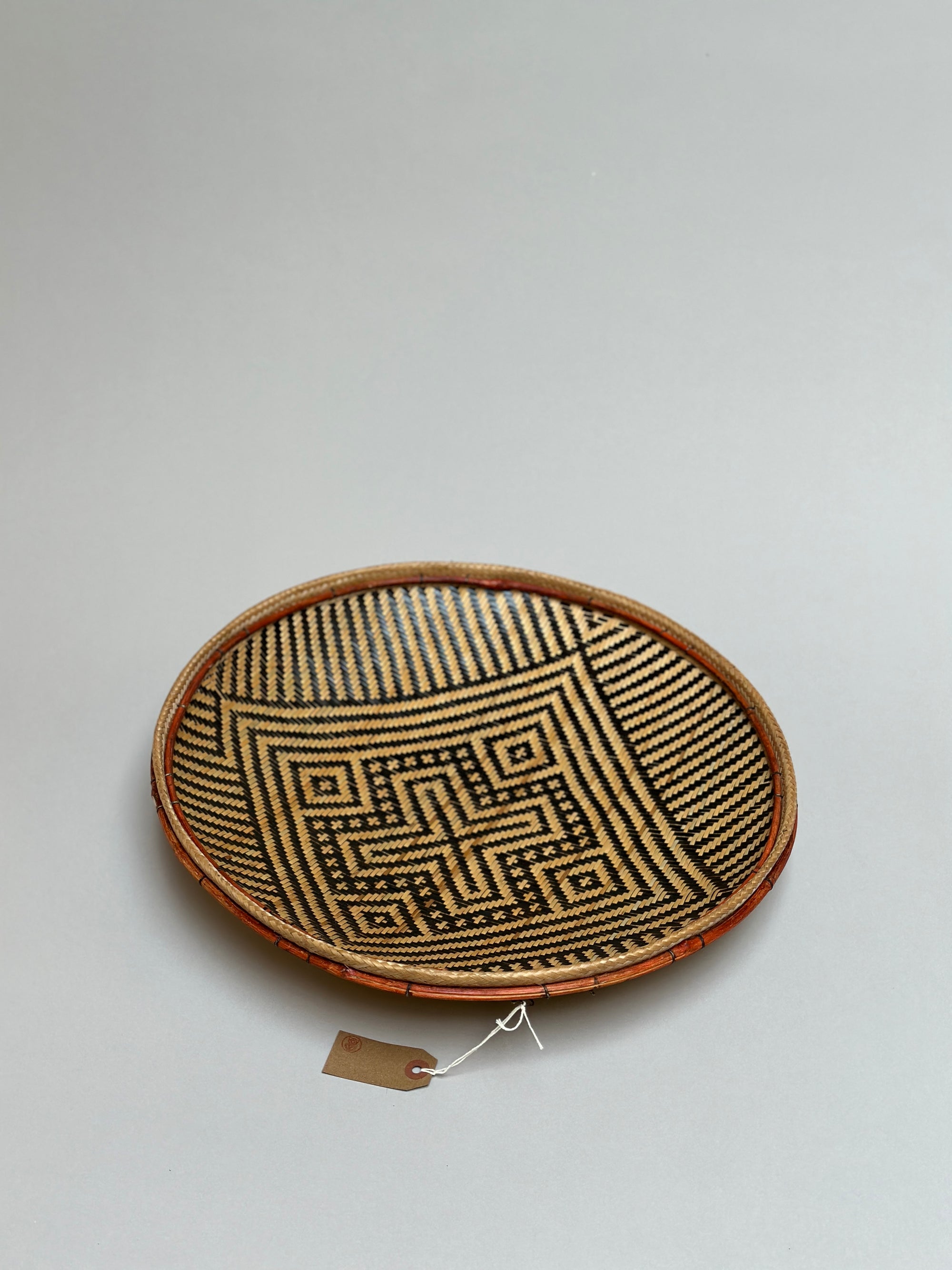 Traditional Flat Basket by Yekuana