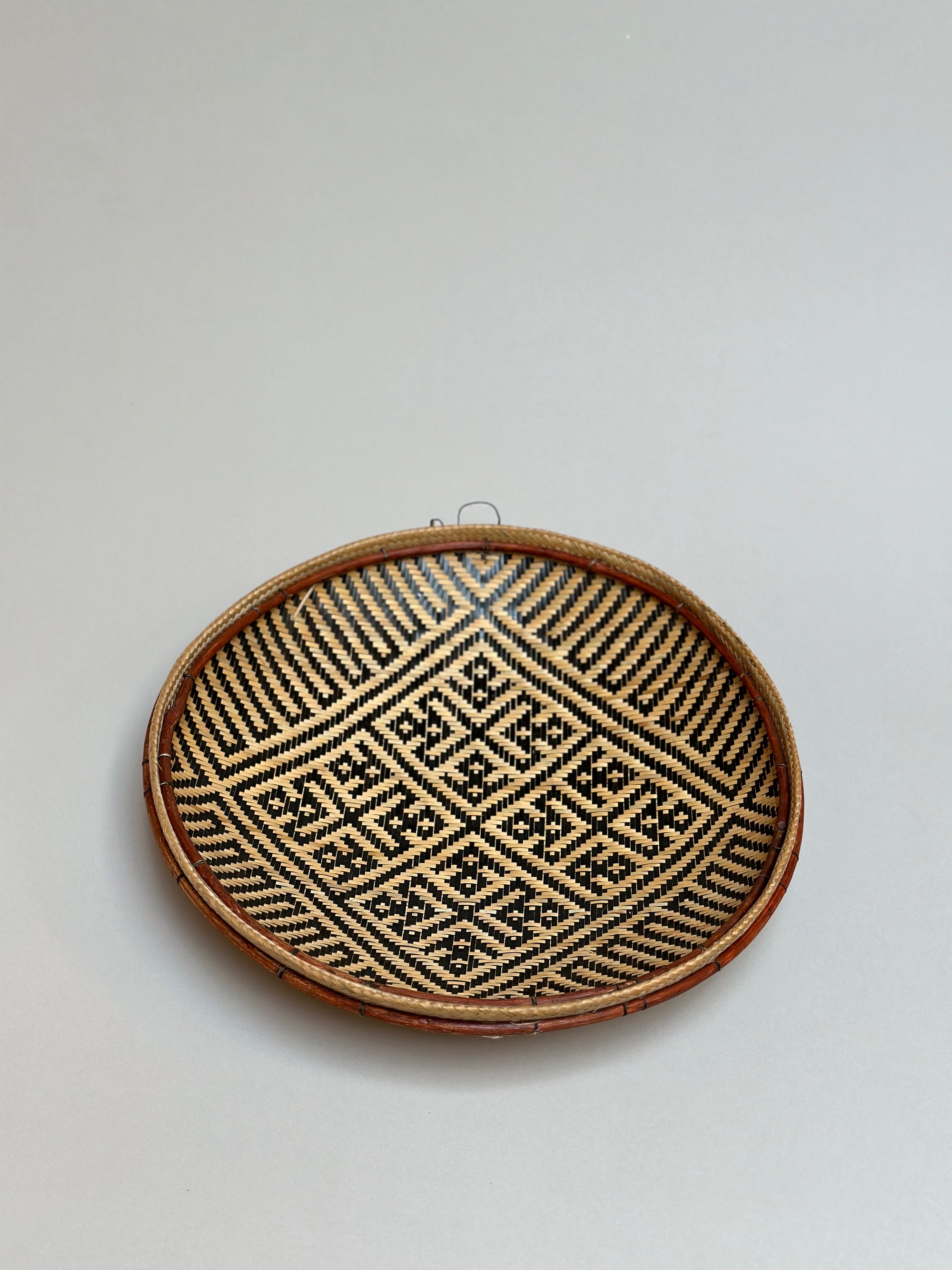 Traditional Flat Basket by Yekuana