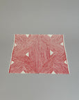 18" x 18" Red Graphism by Kayapo