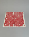 18" x 18" Red Graphism by Kayapo