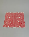 18" x 18" Red Graphism by Kayapo