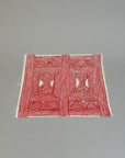 18" x 18" Red Graphism by Kayapo