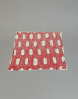 18" x 18" Red Graphism by Kayapo