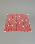 18" x 18" Red Graphism by Kayapo