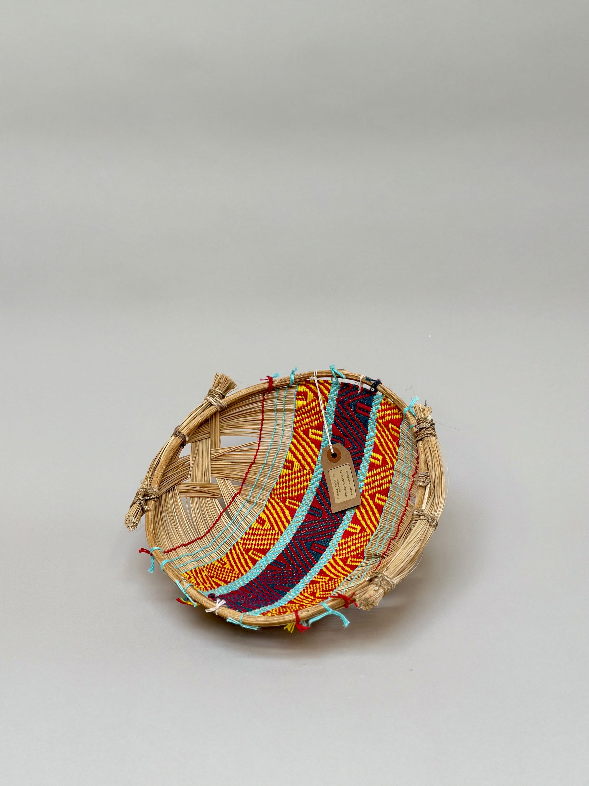 Colorful Mehinako Fishing Basket