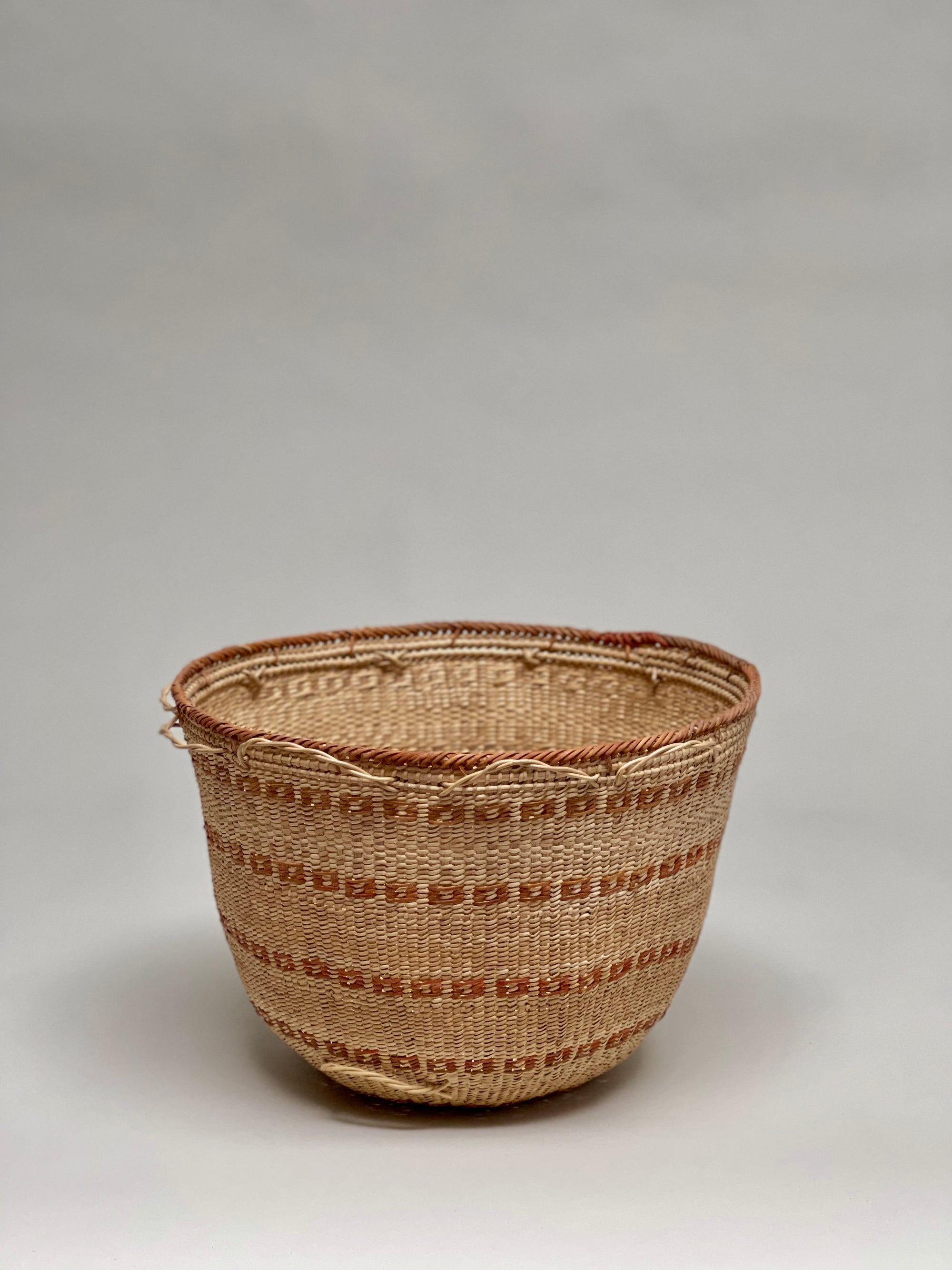 Wii Baskets with Urucum Painting