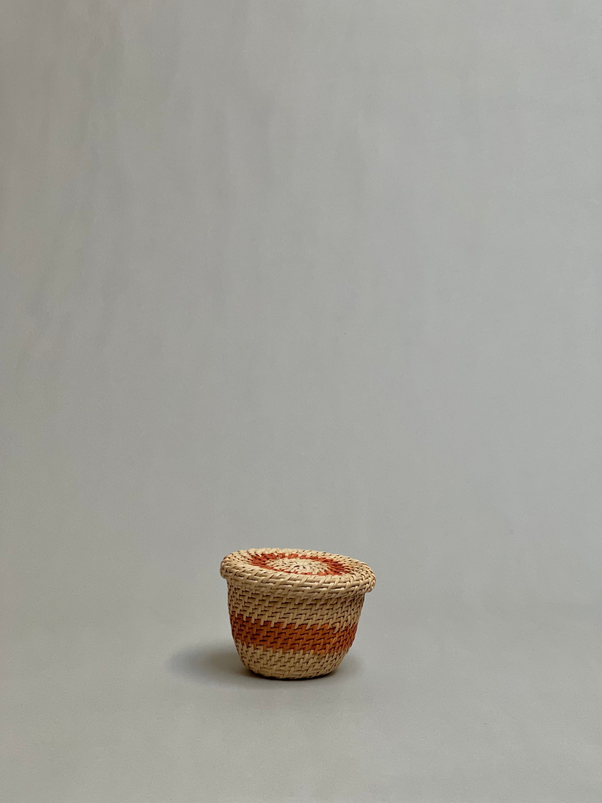 Motorohina Basket with Urucum Painting