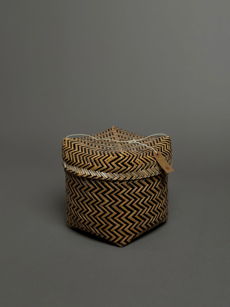 Black & Natural Storage Baskets by Tikuna