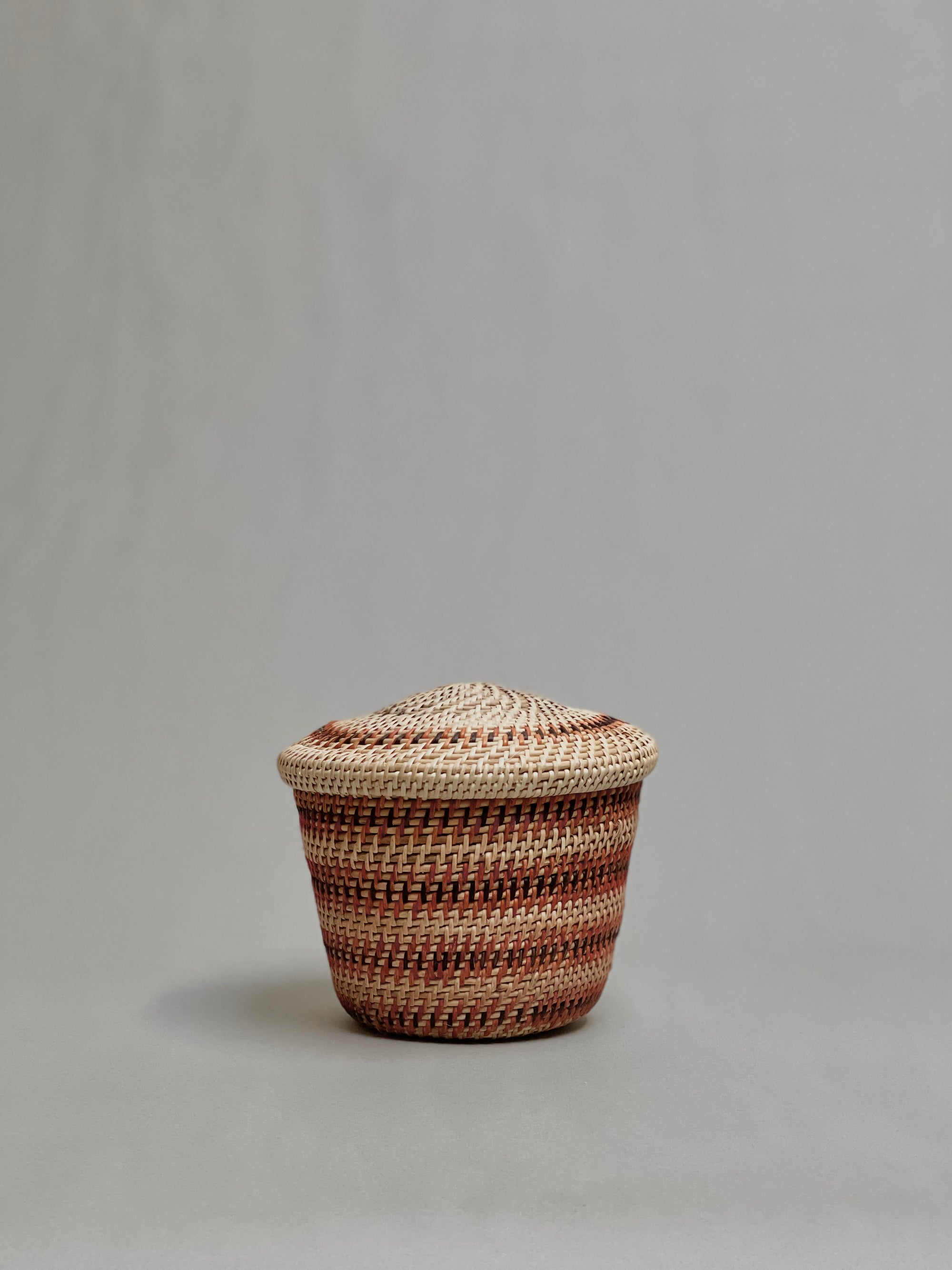 Motorohina Basket with Yanomami Painting