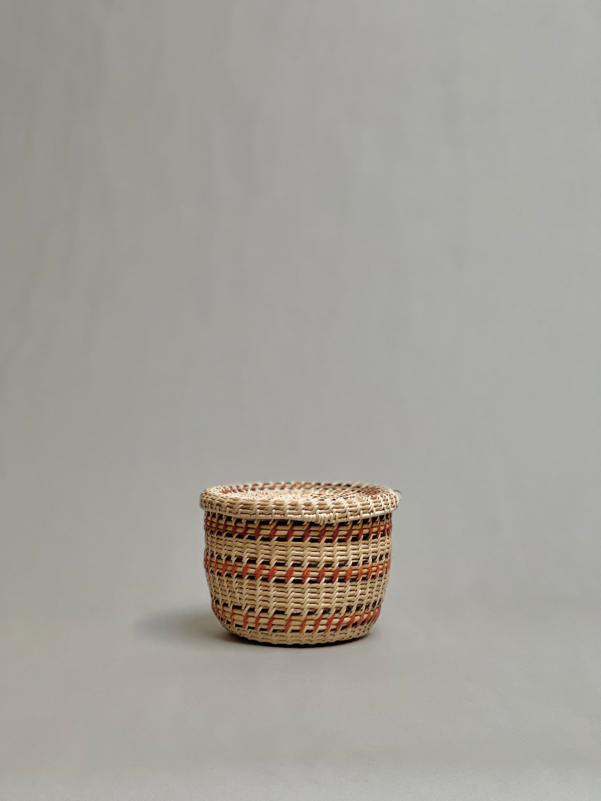 Motorohina Basket with Yanomami Painting