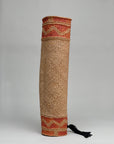 Urucum Handwoven Mat by Kayapo