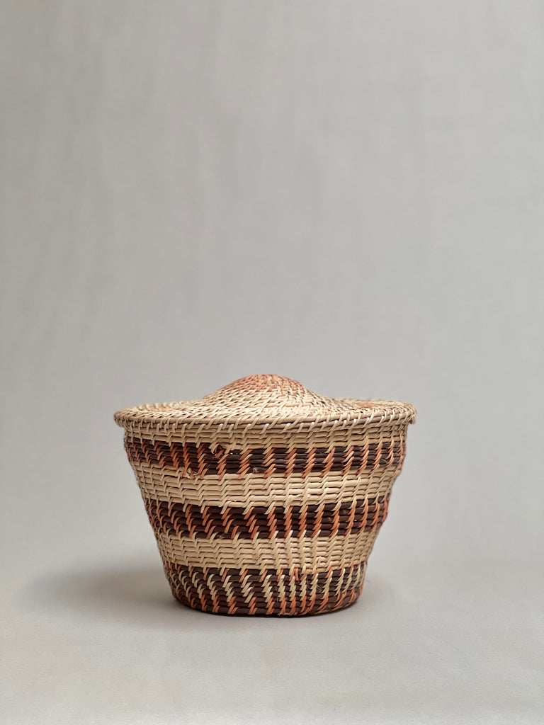 Motorohina Basket with Yanomami Painting