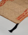 Urucum Handwoven Mat by Kayapo