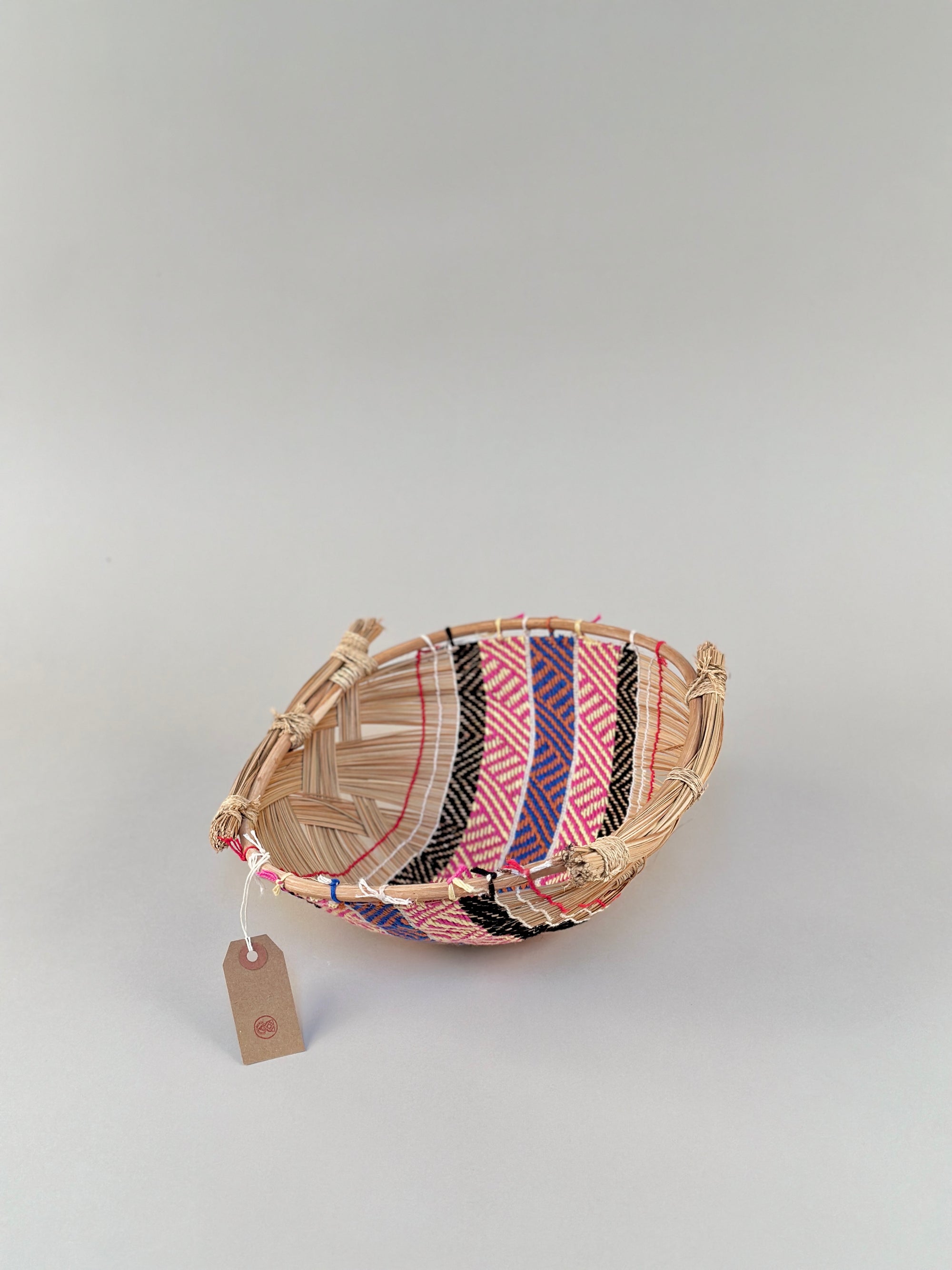 Colorful Mehinako Fishing Basket