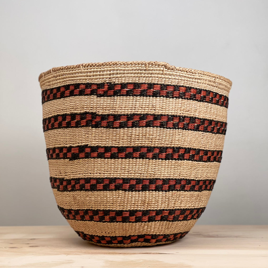 Wii Basket With Yanomami Painting