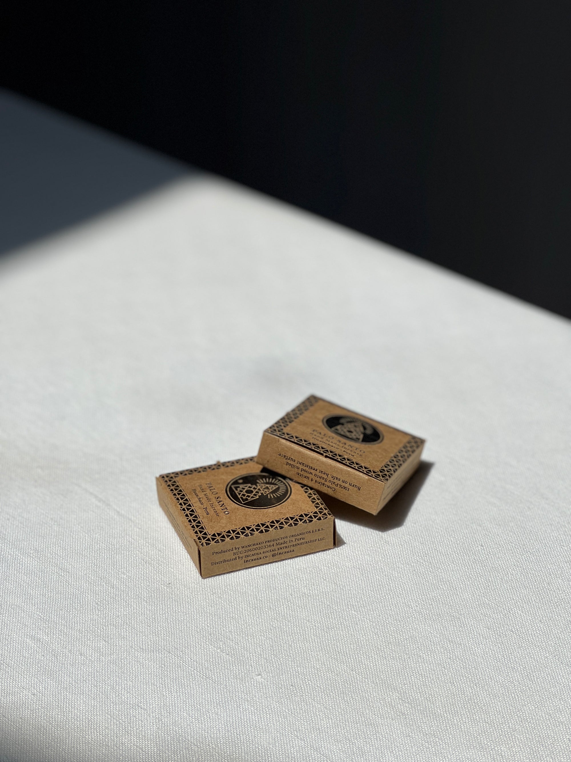 Palo Santo hand-pressed Incense Box
