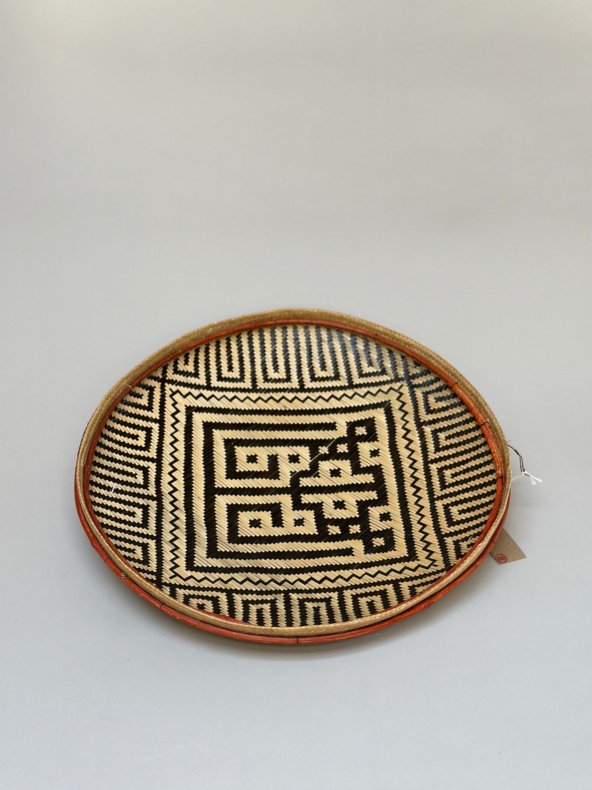 Traditional Flat Basket by Yekuana