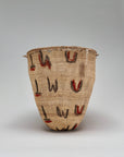 Wii Basket with Urucum & Black Graphism by Yanomami