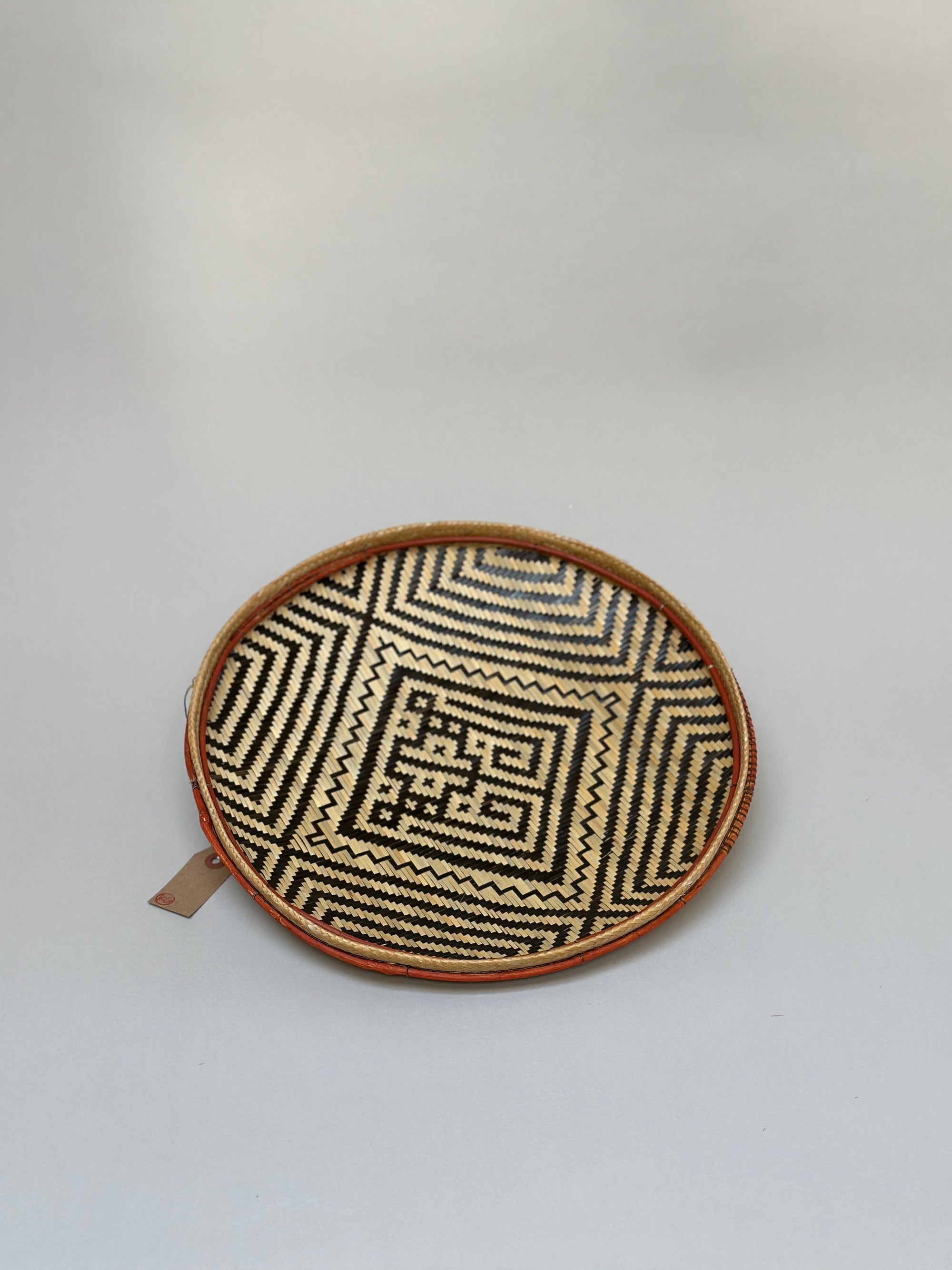 Traditional Flat Basket by Yekuana